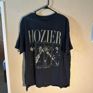 Black Hozier Tour Graphic T-Shirt